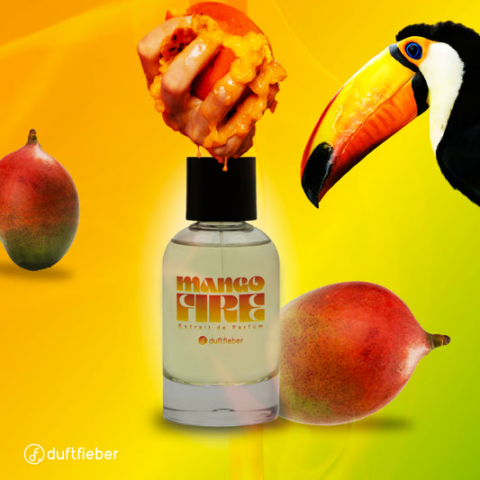 Flakon des Parfüms Mango Fire von duftfieber